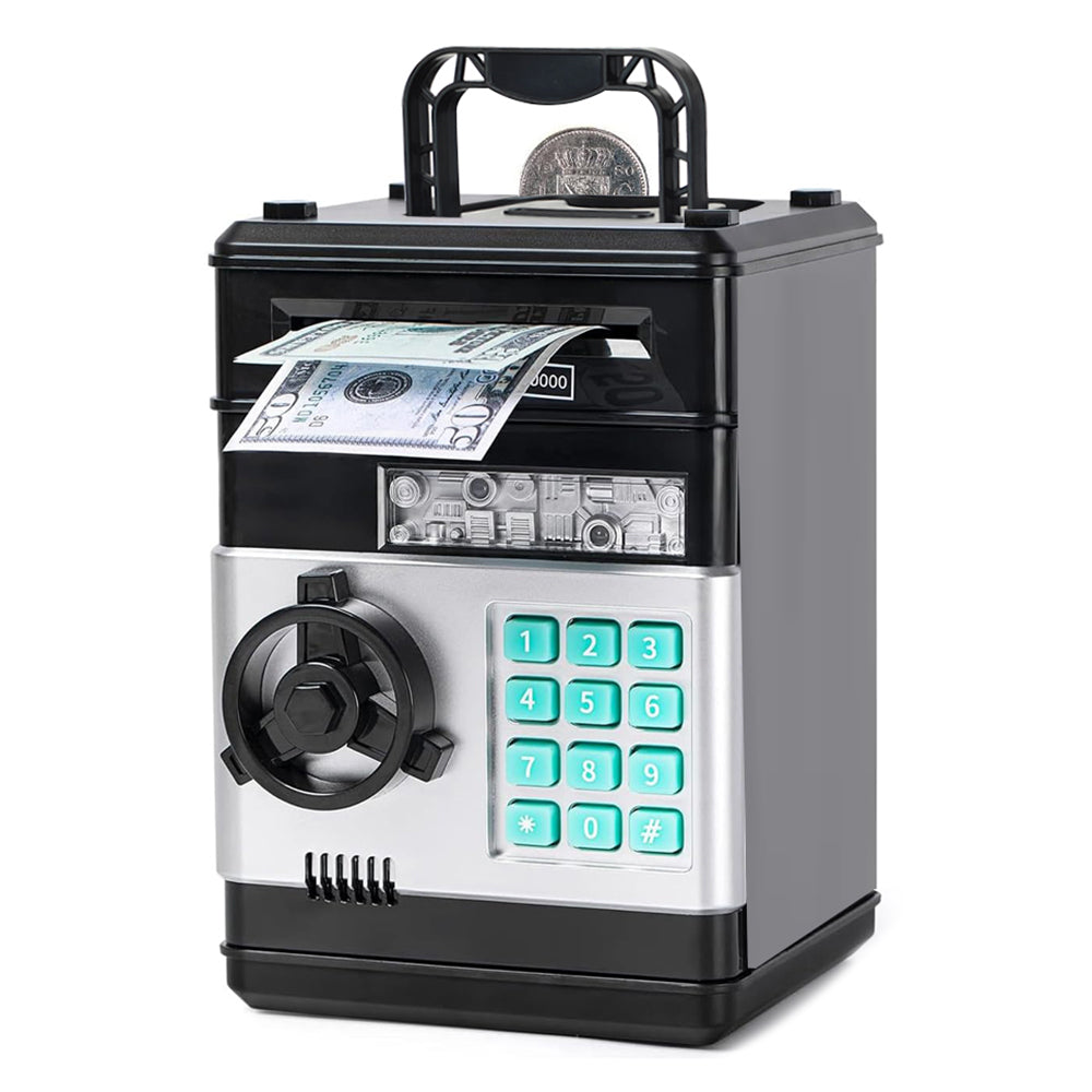 Children Black Piggy Bank Toy Portable Coin Money Box Children Black Piggy Bank Toy Portable Coin Money Box